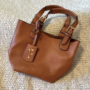 Leather handbag